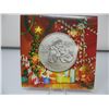 Image 1 : 2013 CANADIAN  .9999 SILVER $20 MINT COIN - SANTA CLAUS with Folder