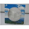 Image 1 : 2014 CANADIAN .9999 SILVER $20 MINT COIN - CANADA GOOSE IN FLIGHT with Folder