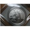 Image 2 : 2014 CANADIAN .9999 SILVER $20 MINT COIN - BOBCAT with Folder