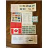 Image 4 : Canadian Stamps variety including sheet of O Canada and Provincial Flags