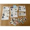 Image 1 : First Day Covers including U.S Baseball stamp and variety of mid -20th Century Canadian stamps