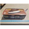 Image 2 : vintage travel iron with box (works)