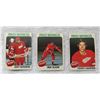 Image 6 : O Pee Chee 1975-76 Detroit Red Wings hockey cards - lot of 9