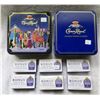 Image 1 : Crown Royal gift tins and 6 N.O.S. Crown Royal gift bags