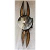 Image 5 : Mid Century modern torch art metal wall sculpture 1960's