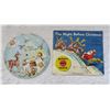 Image 1 : Vintage 1949 Silent Night 45RPM record and The Night Before Christmas - Golden Record