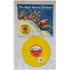 Image 5 : Vintage 1949 Silent Night 45RPM record and The Night Before Christmas - Golden Record