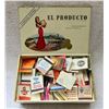 Image 2 : EL Producto cigar box with packs of vintage book matches