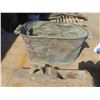 Image 1 : copper washtub of antique/vintage tools