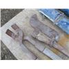 Image 2 : brush axe, hoof trimmer and Watkins dusters