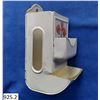 Image 2 : 1940s Tin lithographed Wall Match Holder, great condition