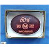 Image 1 : MORRIS 60th. Anniversary Belt Buckle, in original presentation box.  Commemorating 60 years of servi