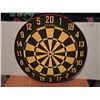 Image 1 : Vintage, Made in Canada, Two-Sided Rubber Dartboard  (Lot 1016)