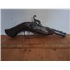 Image 1 : Vintage REPLICA Non-Firing 1760’s Collectible wood and metal Flintlock Pistol Gun with rais