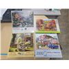 Image 1 : three 1000 piece puzzles & one 2000 piece puzzle