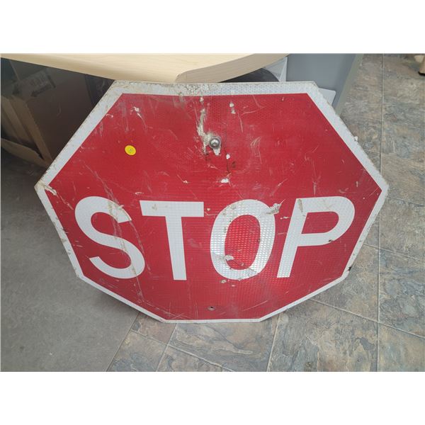 STOP highway sign 29.5x29.5"