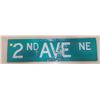 Image 1 : 2nd Ave NE sign 24"L