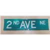 Image 2 : 2nd Ave NE sign 24"L