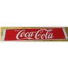 Image 1 : Coca-cola sign 47.5"x10"