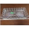 Image 1 : Vintage glass serving tray -nice shape