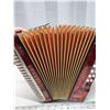 Image 8 : Hohner Erica - A/D Red Diatonic Accordian