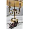 Image 2 : Pair of matching table lamps - Candelabra style - 21"H, works