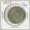 Image 1 : 1957 Canadian silver 50 cent coin
