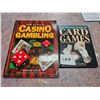 Image 1 : 2 books "Card Games" and "Casino Gambling"