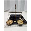 Image 2 : Antique brass scales, in case