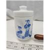 Image 2 : Porcelain decorative rolling pin & small container