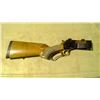 Image 1 : Browning Lever action gun decent stock unknown caliber for parts