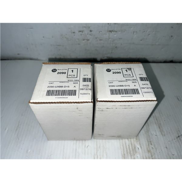 Lot of (2) Allen-Bradley #2090-UXBB-D15