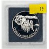 Image 1 : 1992 Canadian Kingston to York Stagecoach Dollar 25.125g 92.5% Silver