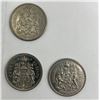 Image 5 : Canadian Nickel Dollars(11) and Half Dollars (16)