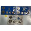 Image 1 : 1972, 1975 & 1976 Canadian 6 Coin Sets