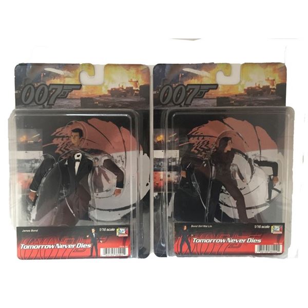 1998 James Bond 007 Tomorrow Never Dies collectible action figures set