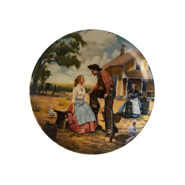 Oklahoma "Oh What A Beautiful Morning" Collectible Plate