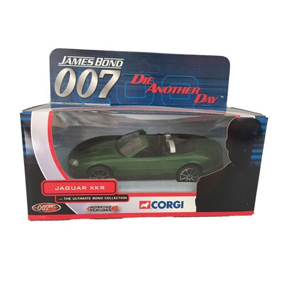 2002 James Bond 007 Die Another Day scale die-cast model Jaguar XKR