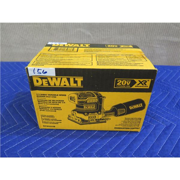 DeWalt DCW200B Variable Speed Sander New in Box (Tool Only)