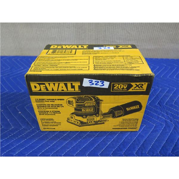 DeWalt DCW200B Variable Speed Sander New in Box (Tool Only)