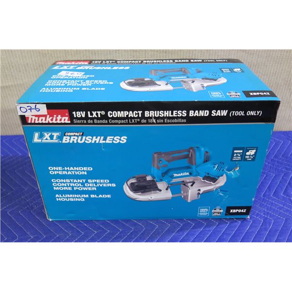 Makita XBP04Z Compact Brushless Band Saw New in Box (Tool Only)