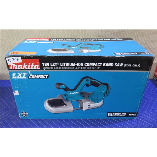 Makita XBP03Z Lithium-Ion Cordless Compact Band Saw New in Box (Tool Only)