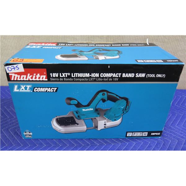 Makita XBP03Z Lithium-Ion Cordless Compact Band Saw New in Box (Tool Only)