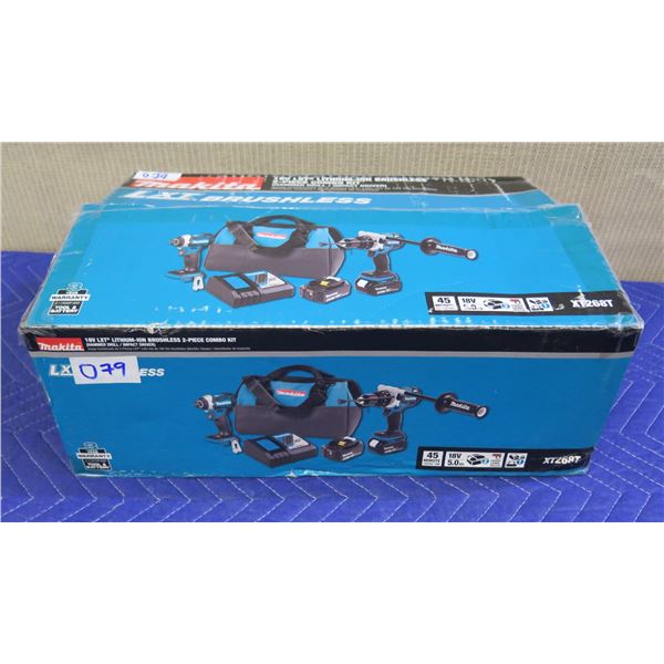 Makita XT268T 2-Piece Combo Kit New in Box
