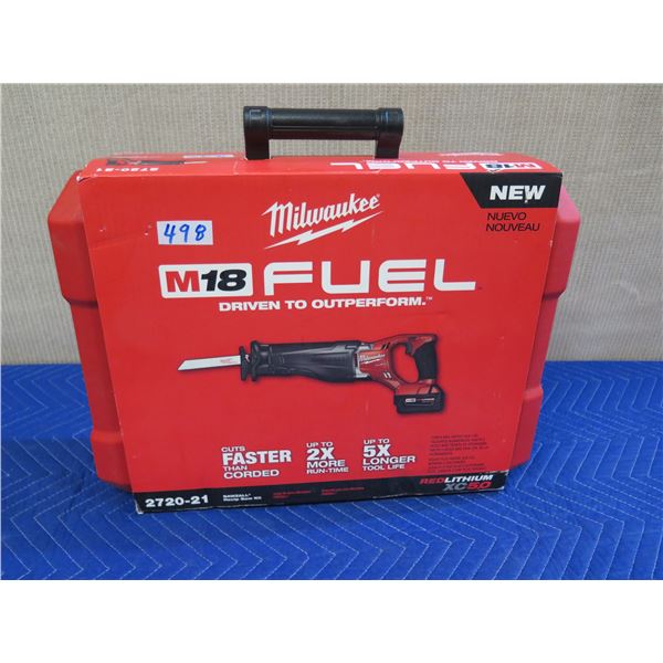 Milwaukee 2720-21 Sawzall Reciprocating Saw Kit New in Box
