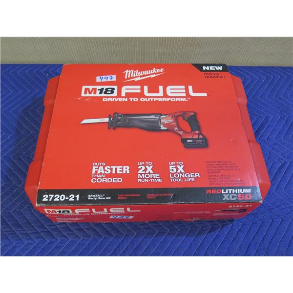 Milwaukee 2720-21 Sawzall Reciprocating Saw Kit New in Box