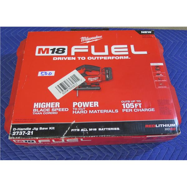 Milwaukee 2737-21 D-Handle Jig Saw Kit New in Box