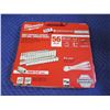 Image 1 : Milwaukee 48-22-9008 Metric & SAE 56 Piece Ratchet & Socket Set New