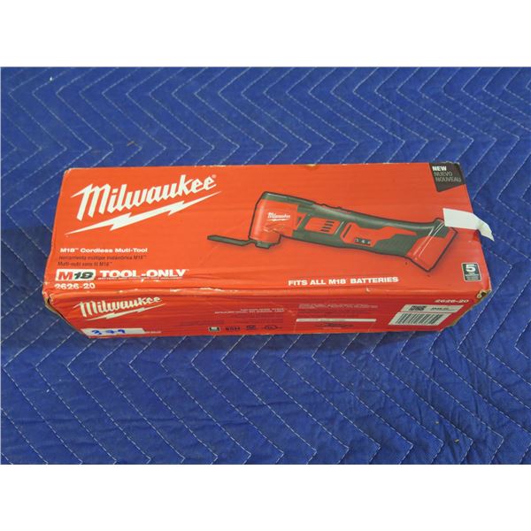 Milwaukee 2626-20 M18 Cordless Multi-Tool New in Box (Tool Only)