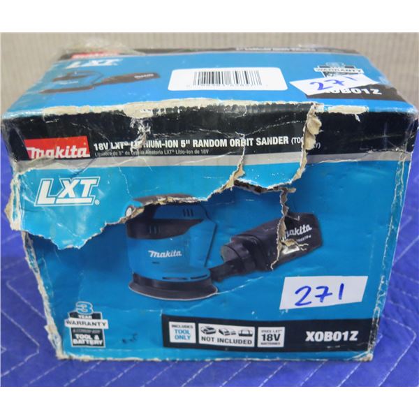 Makita X0B01Z Random Orbit Sander New (Box Damage - Tool Only)